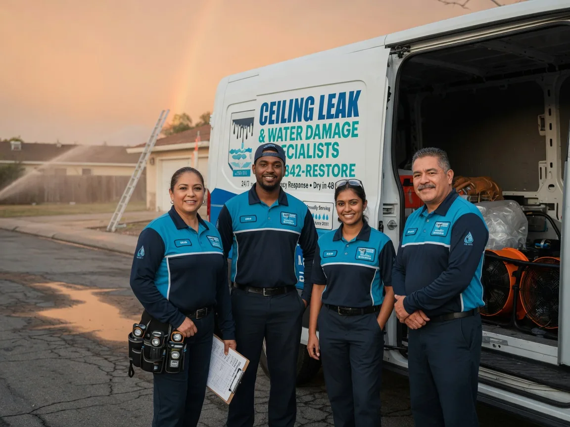 Ceiling Leak Cleanup company in New Vienna, OH