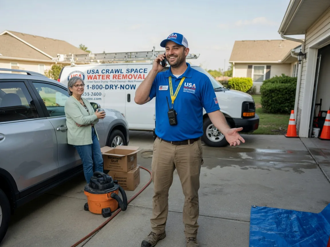 Crawl Space Water Removal New Vienna, OH FAQs